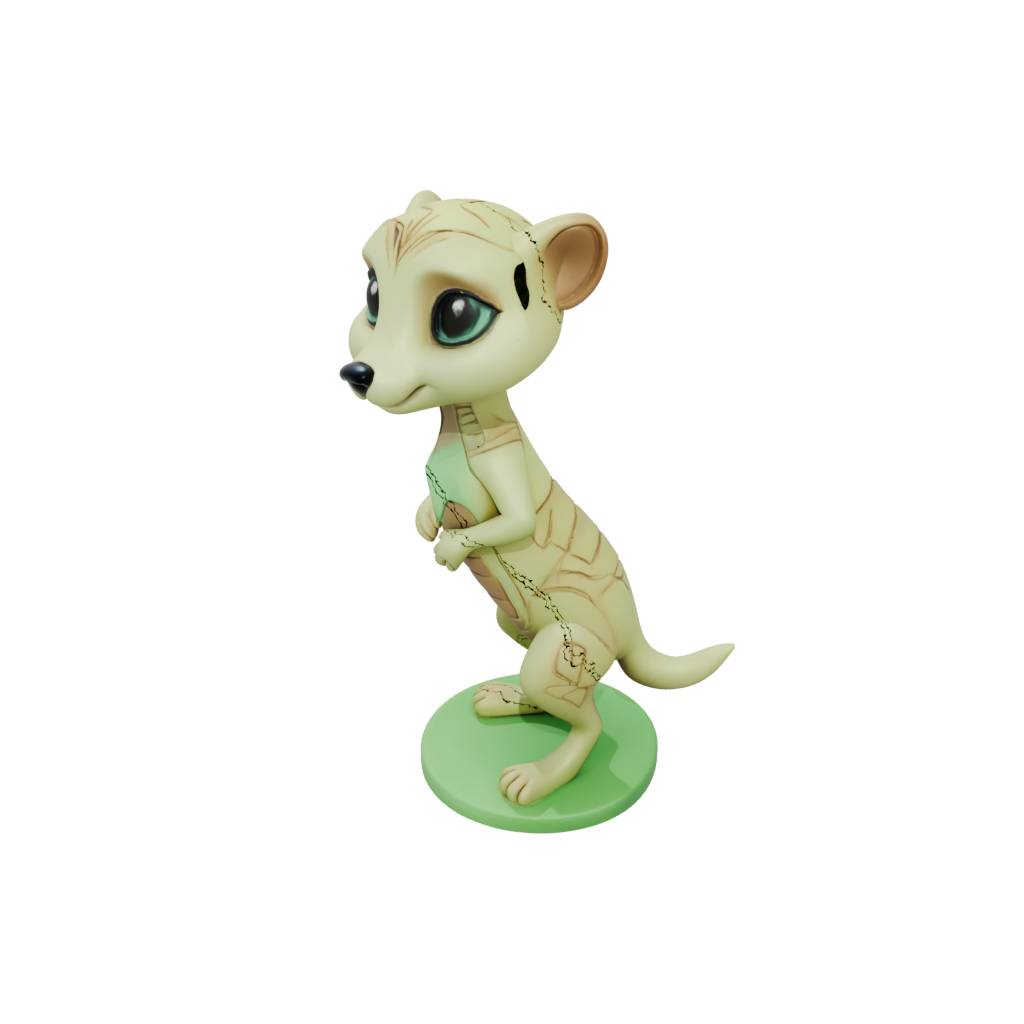Glow Chibi Flexi Meerkat