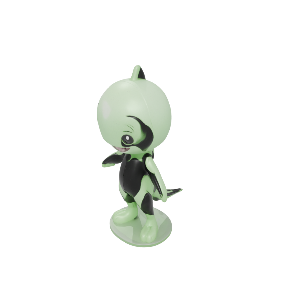 Glow Chibi Flexi Orca Whale
