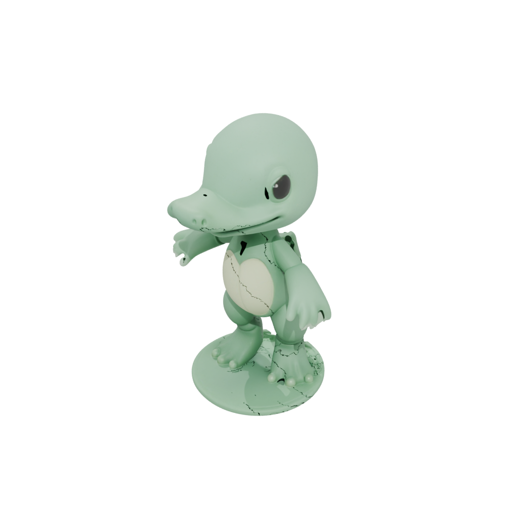 Glow Chibi Flexi Platypus