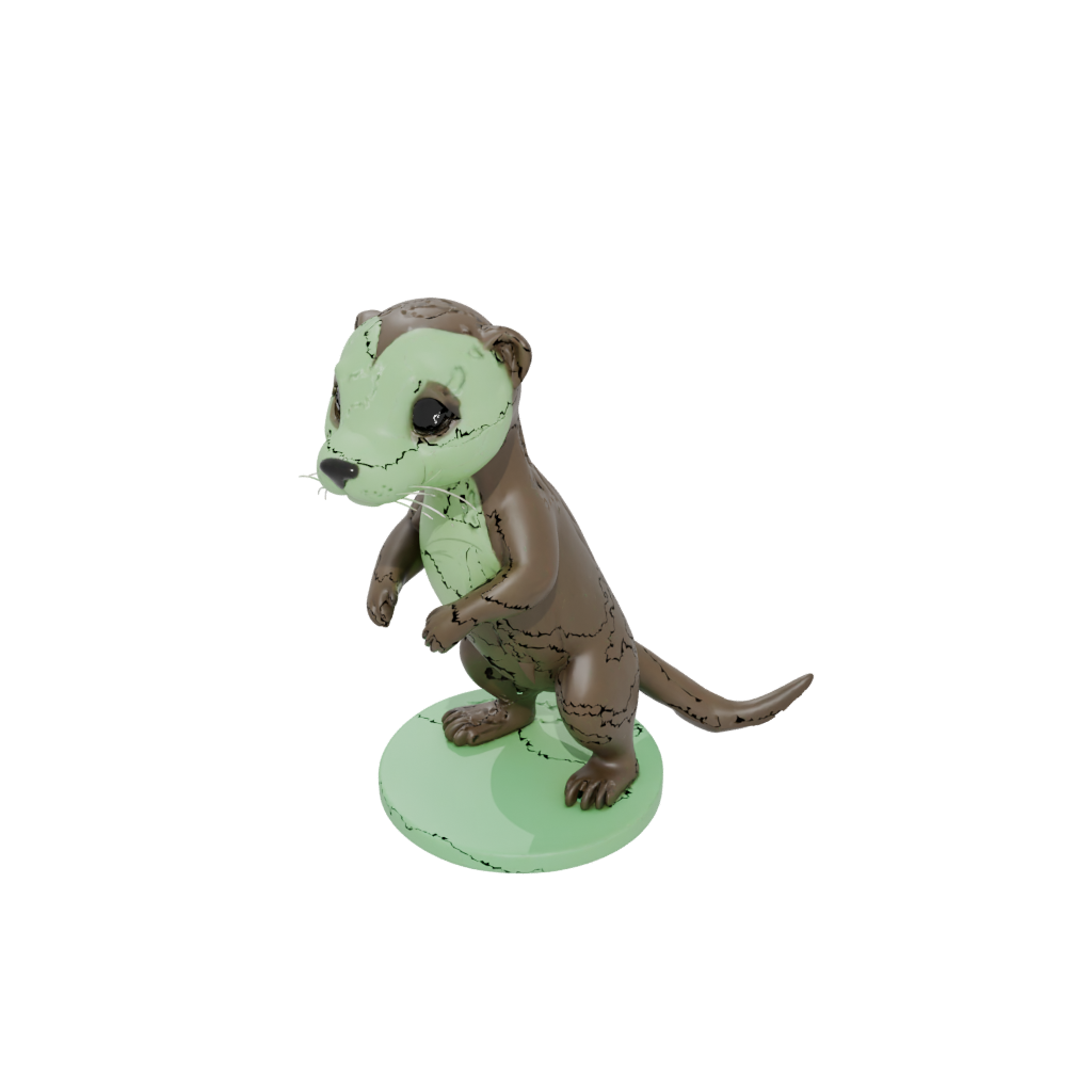 Glow Chibi Flexi River Otter