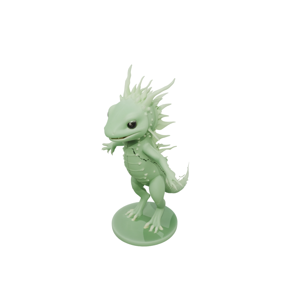 Glow Flexi Axolotl