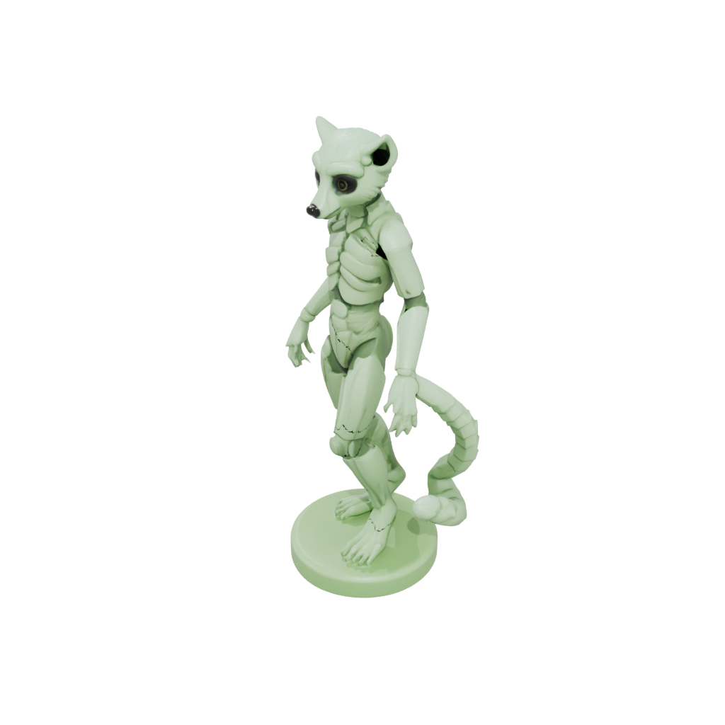 Glow Flexi Lemur