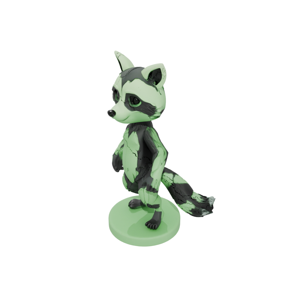 Glow Flexi Raccoon