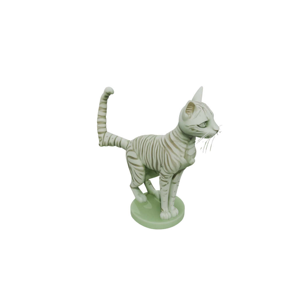 Glow Flexi Tabby Cat
