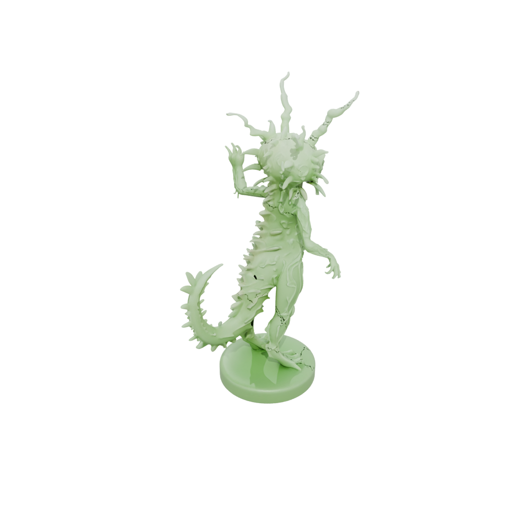 Glow Floral Flexi Axolotl