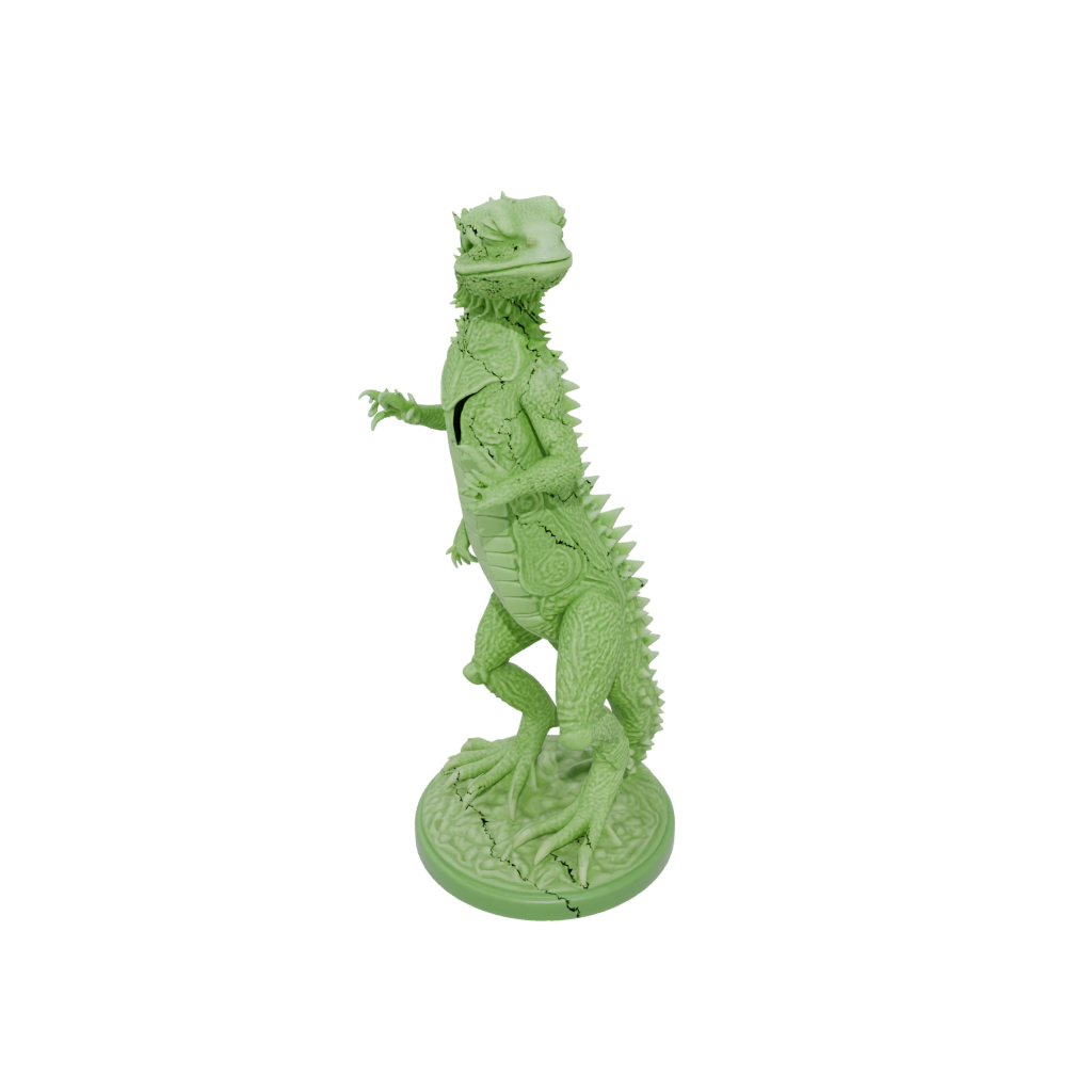 Glow Floral Flexi Bearded Dragon