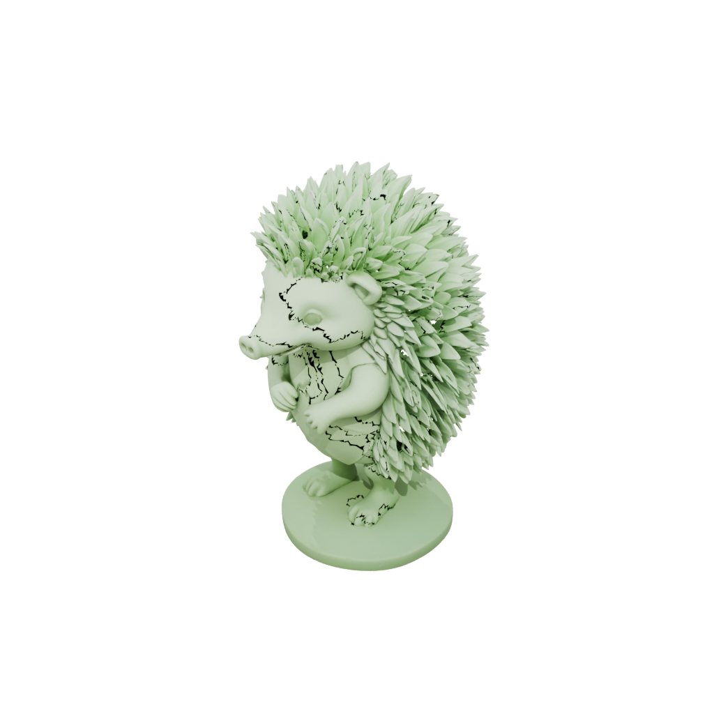 Glow Floral Flexi Hedgehog
