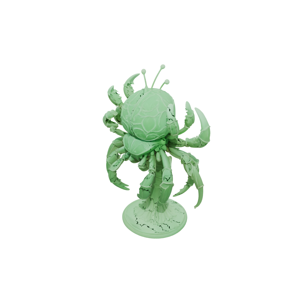 Glow Floral Flexi Hermit Crab