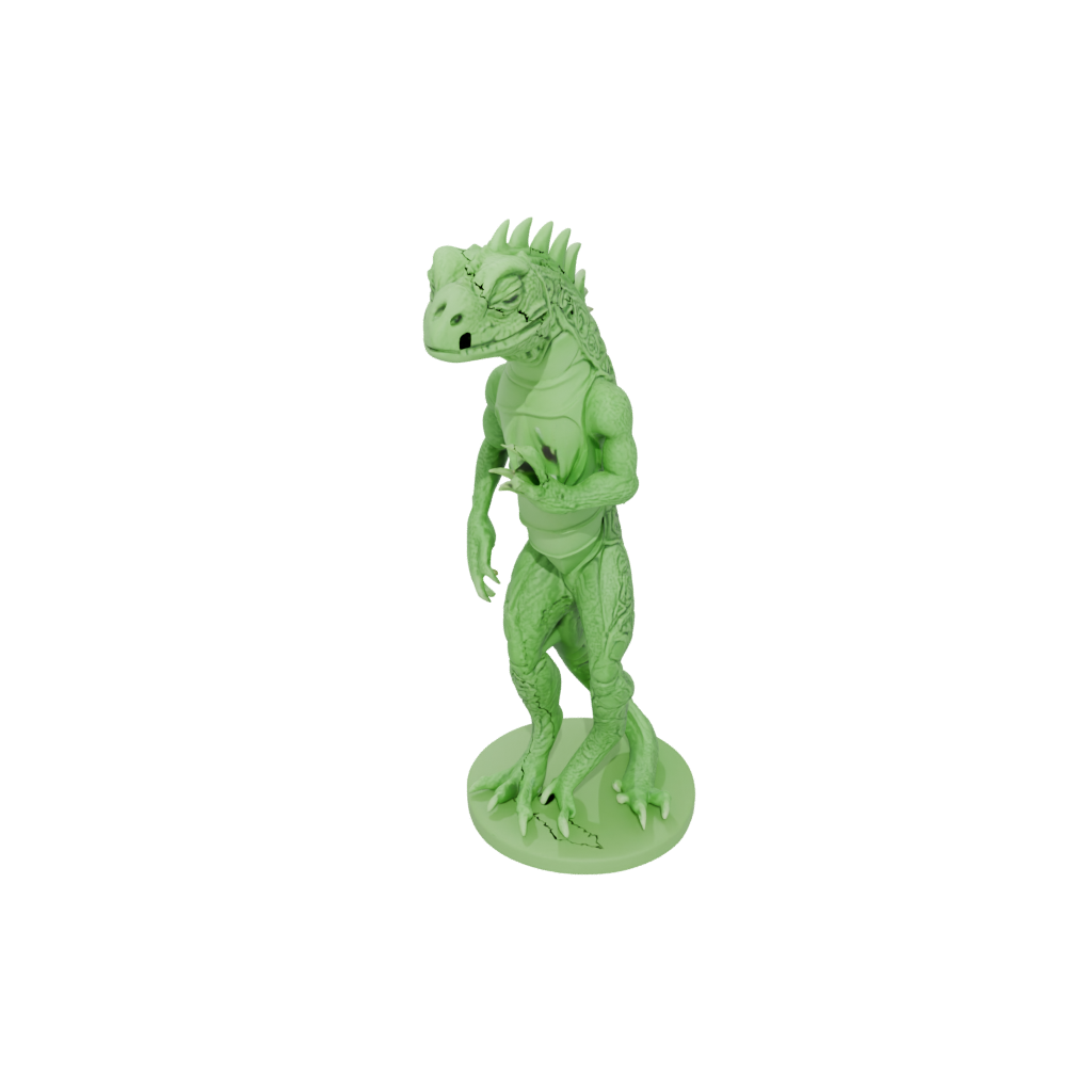 Glow Floral Flexi Iguana