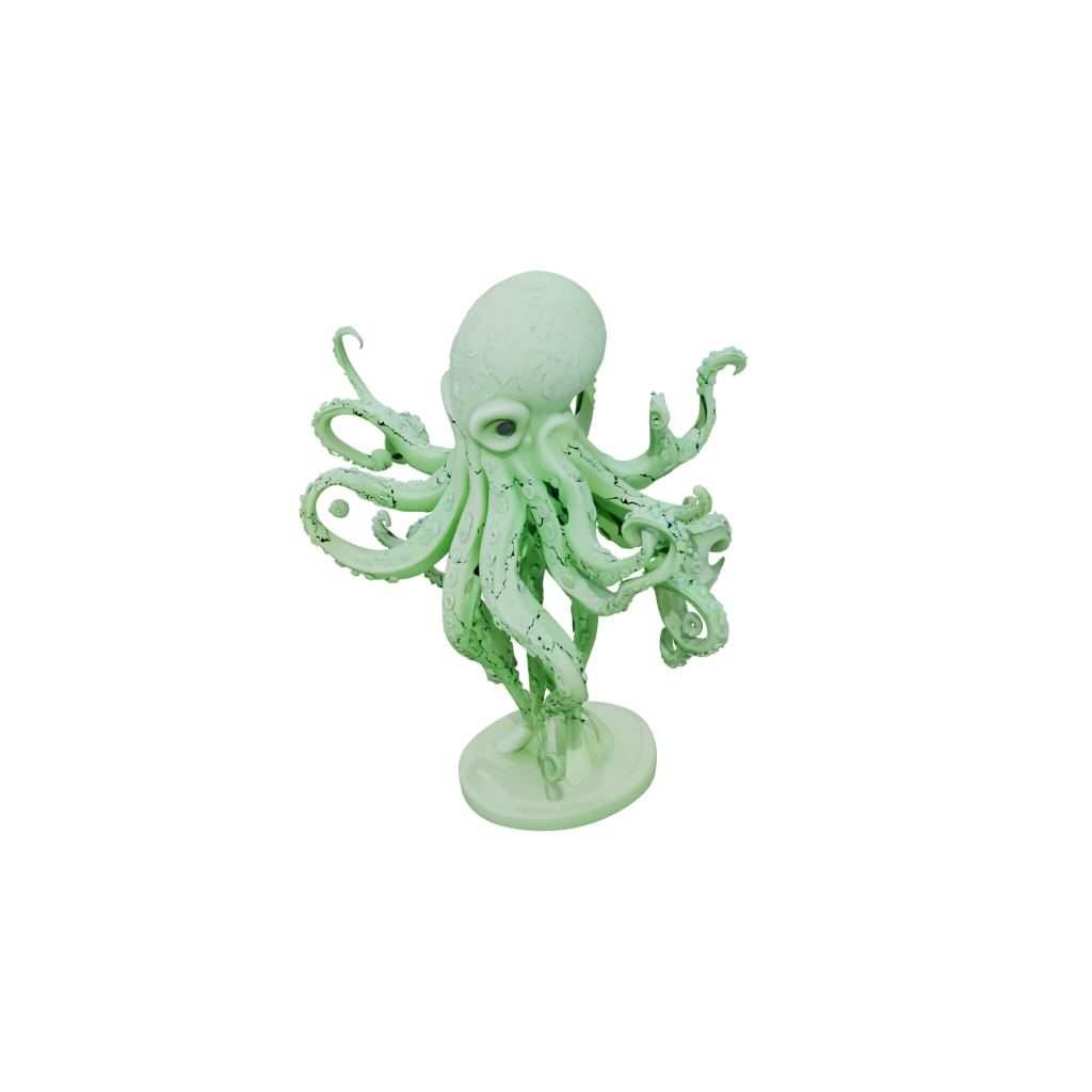 Glow Floral Flexi Octopus