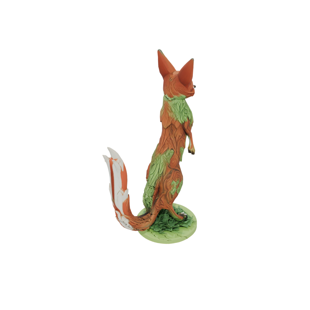 Glow Floral Flexi Red Fox