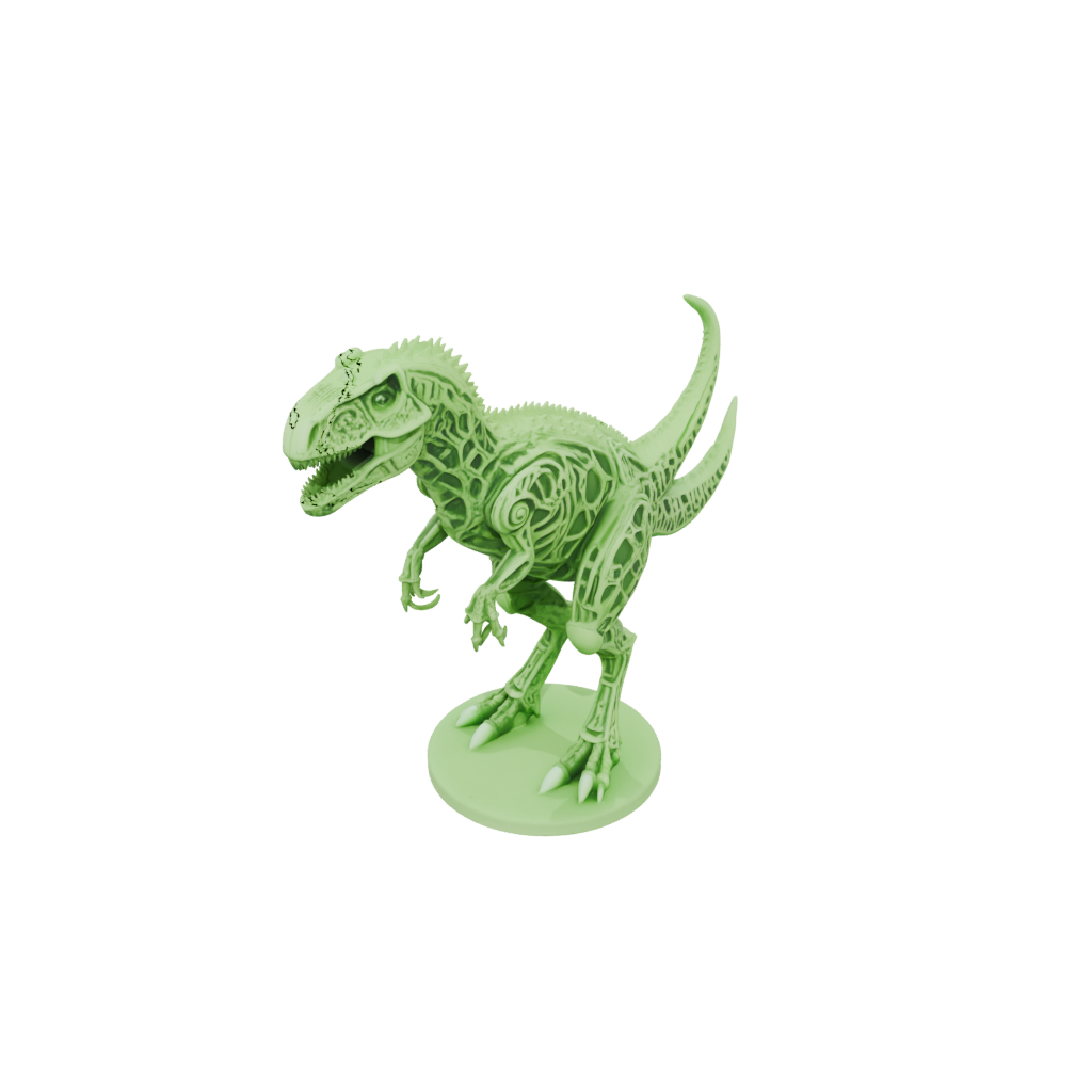Glow Floral Flexi Tyrannosaurus Rex