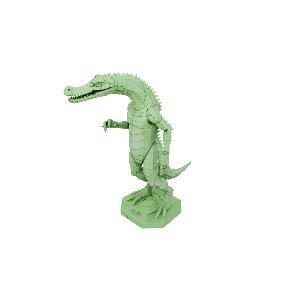 Glow Geo Flexi Crocodile