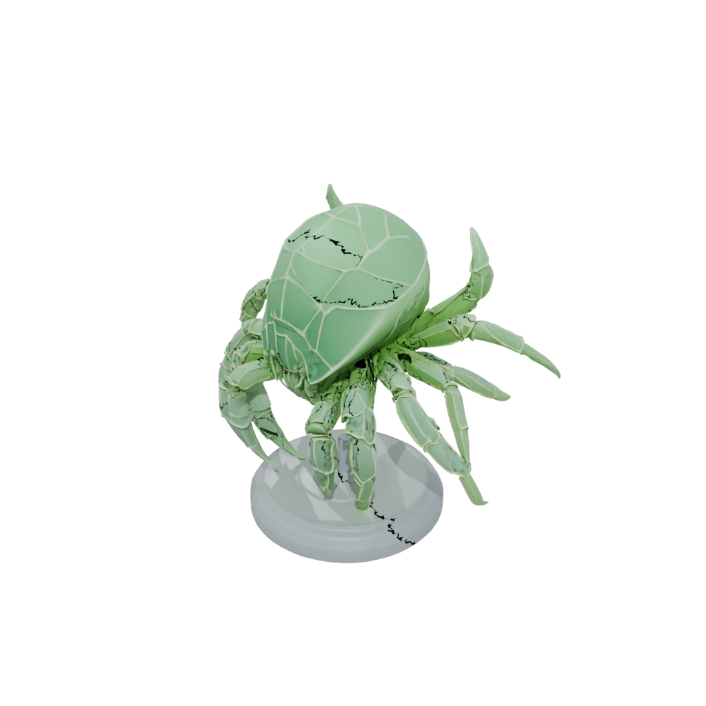 Glow Geo Flexi Hermit Crab