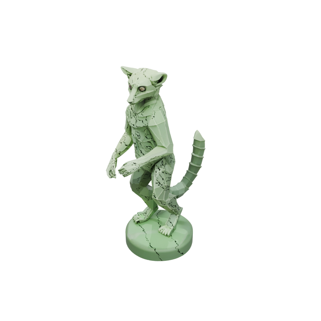 Glow Geo Flexi Lemur