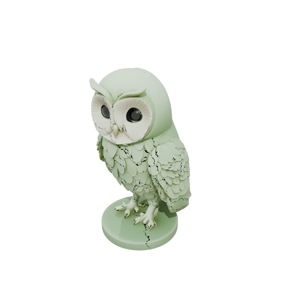 Glow Kawaii Flexi Barn Owl
