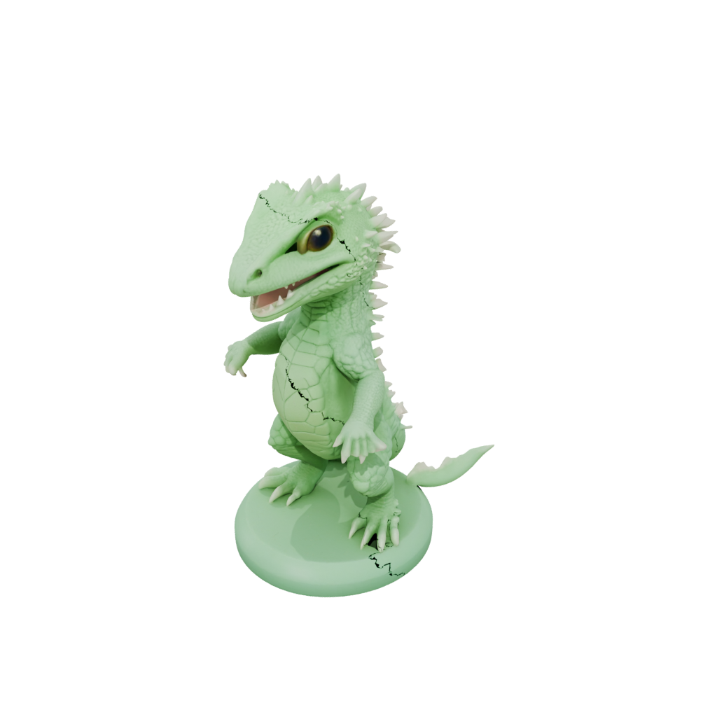 Glow Kawaii Flexi Bearded Dragon