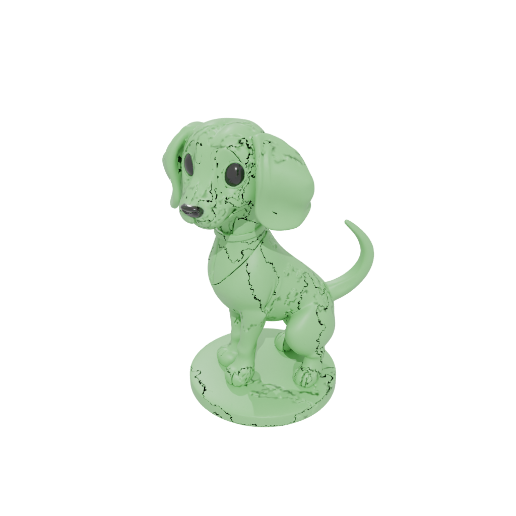 Glow Kawaii Flexi Dachshund Dog