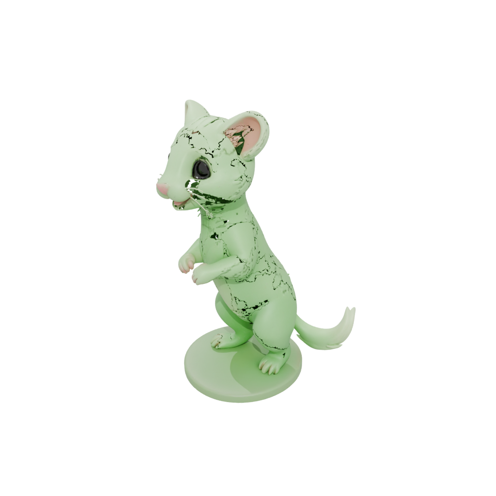 Glow Kawaii Flexi Ferret