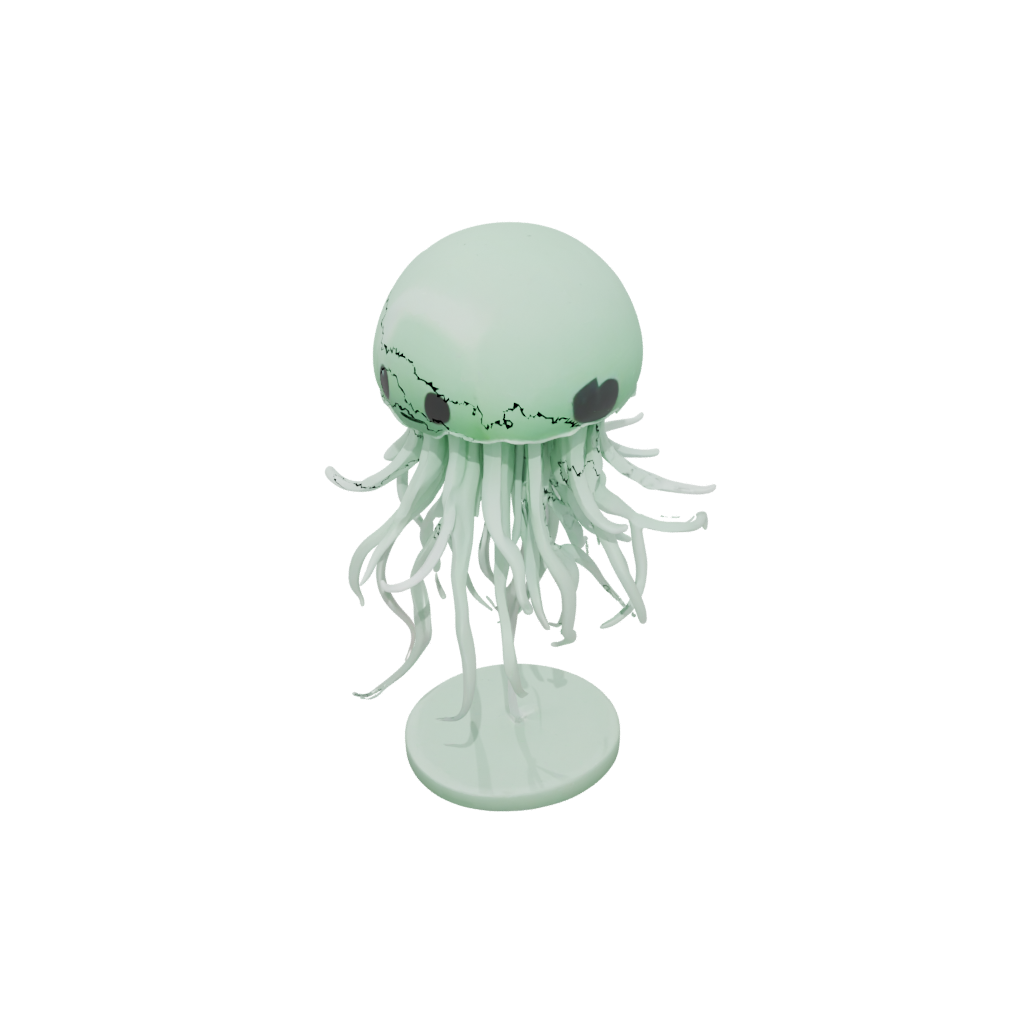 Glow Kawaii Flexi Jellyfish