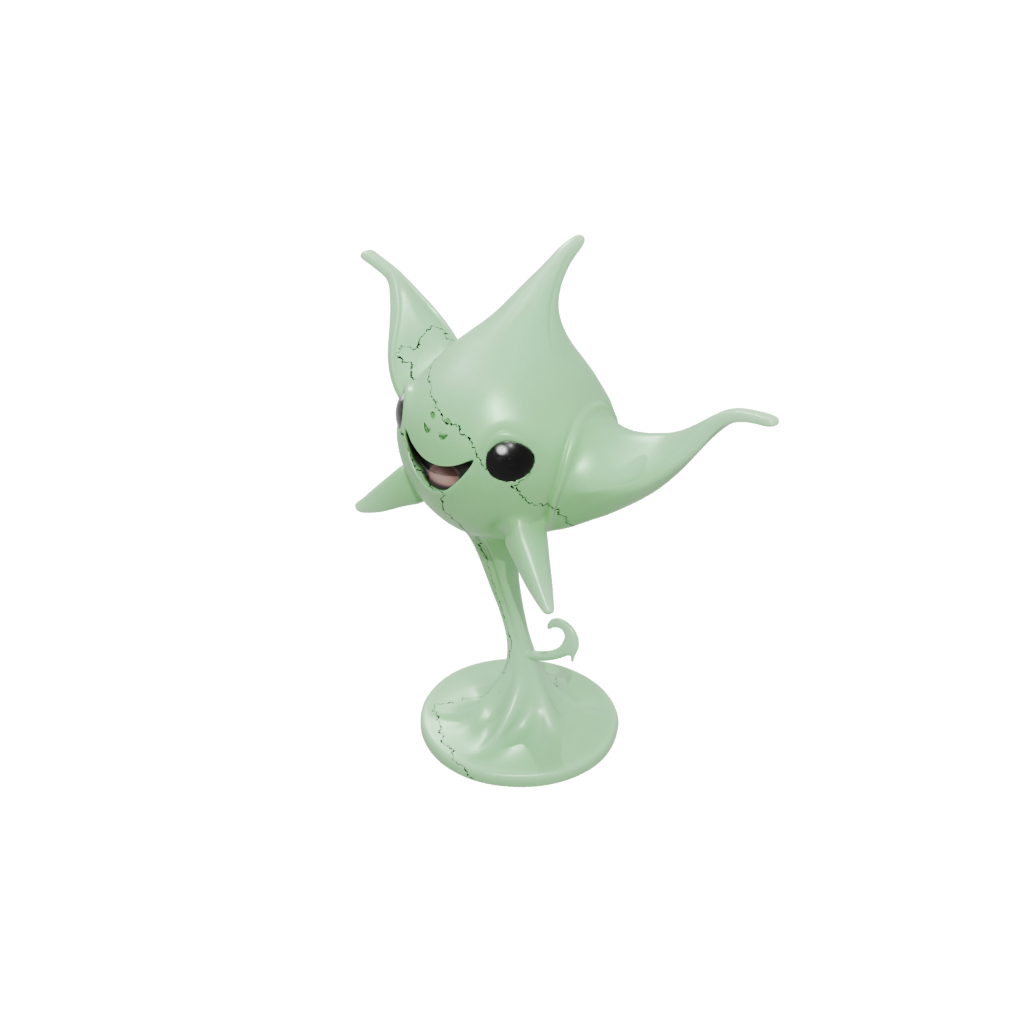 Glow Kawaii Flexi Manta Ray