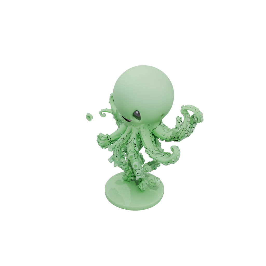 Glow Kawaii Flexi Octopus