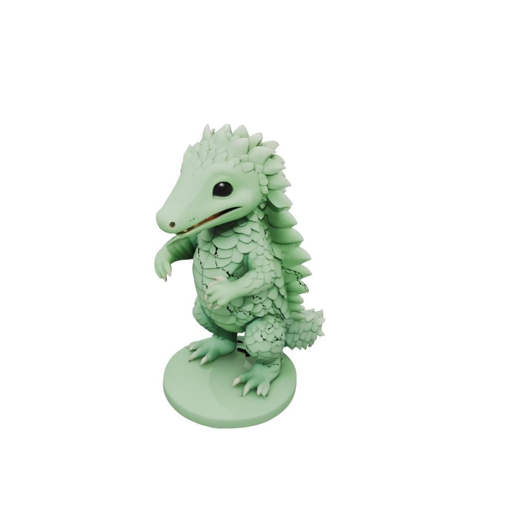 Glow Kawaii Flexi Pangolin