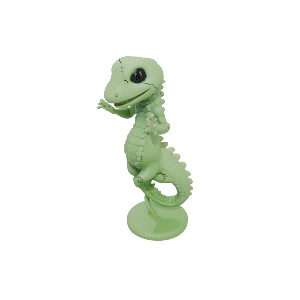 Glow Kawaii Flexi Salamander