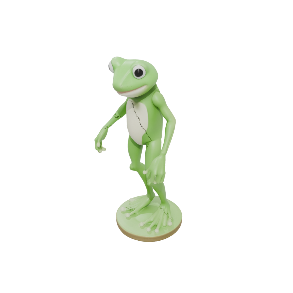 Glow Kawaii Flexi Tree Frog