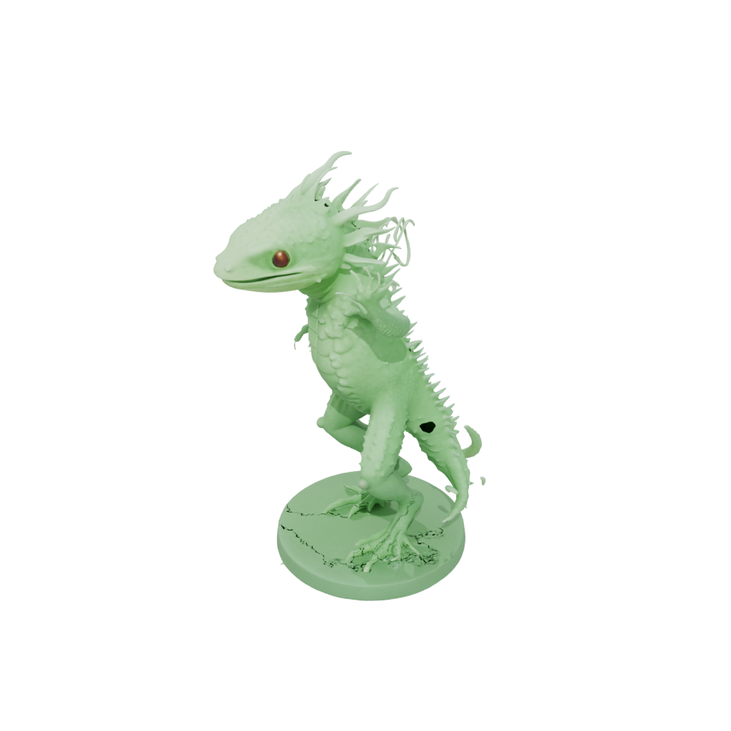 Glow Realistic Flexi Axolotl