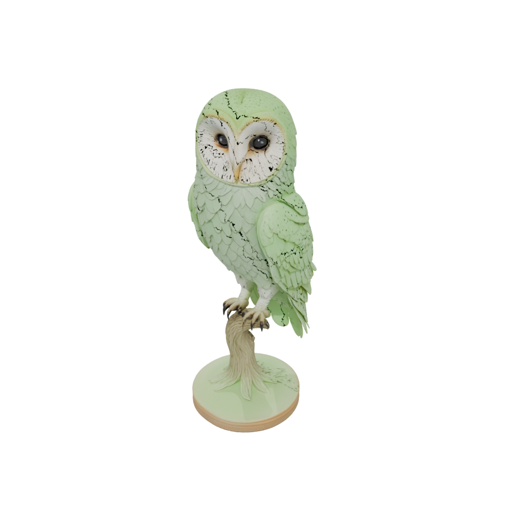Glow Realistic Flexi Barn Owl