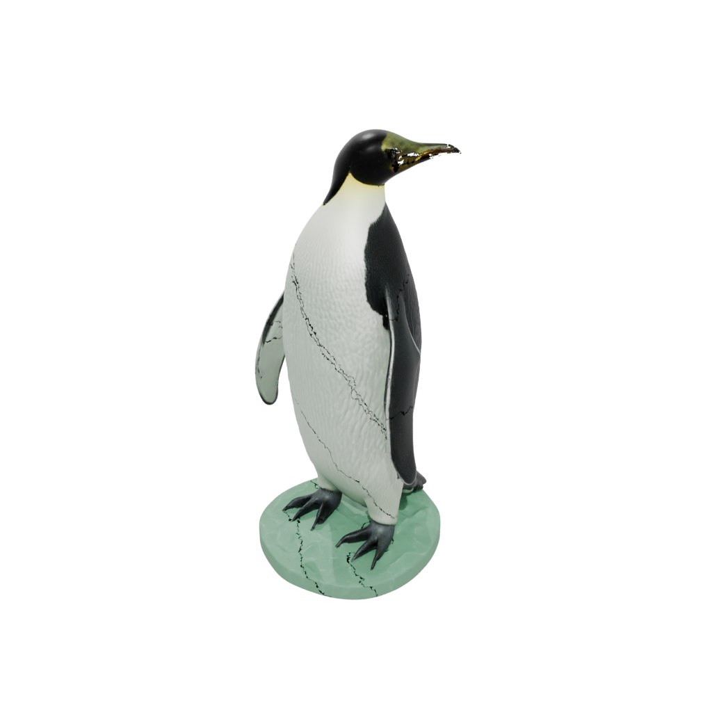Glow Realistic Flexi Emperor Penguin