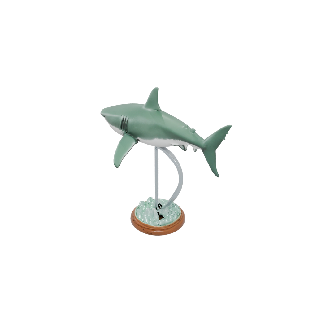 Glow Realistic Flexi Great White Shark