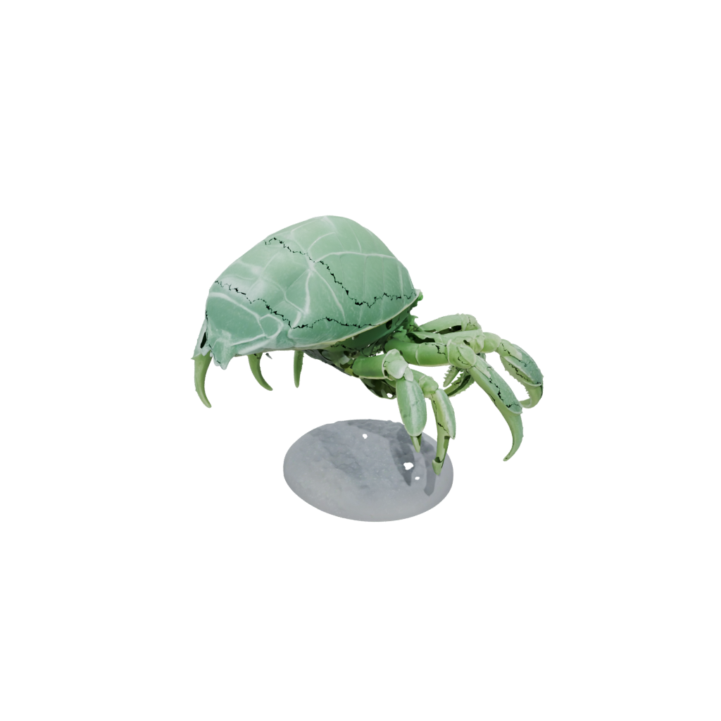 Glow Realistic Flexi Hermit Crab