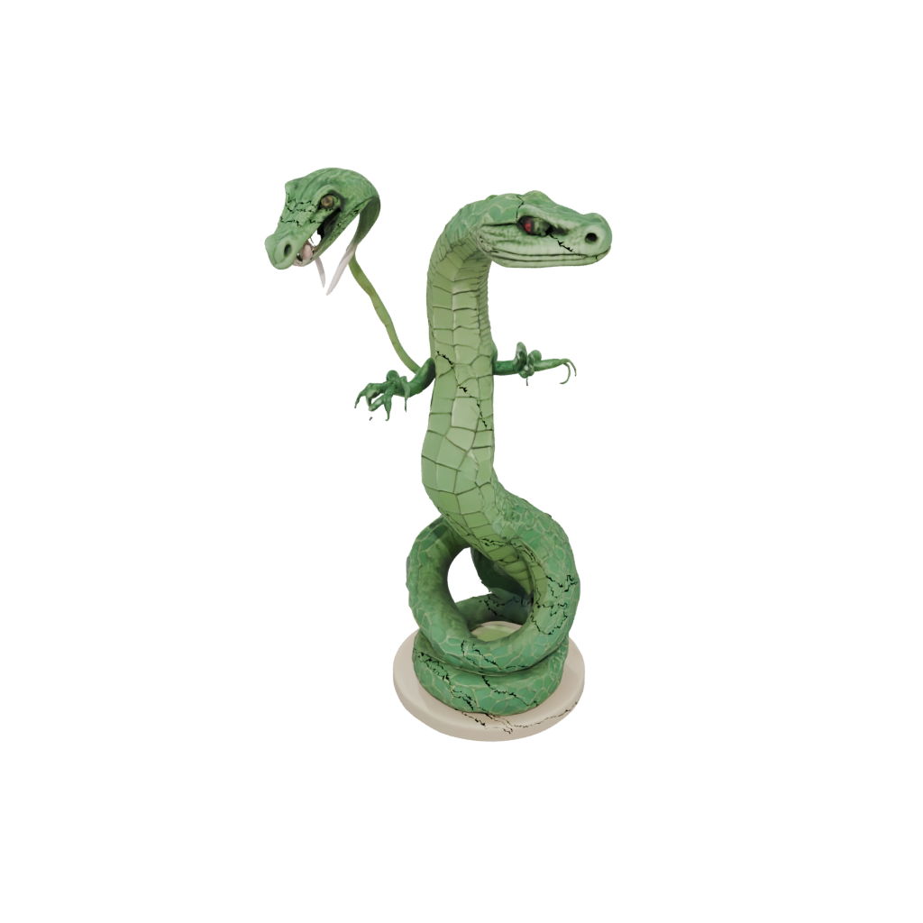 Glow Realistic Flexi King Cobra