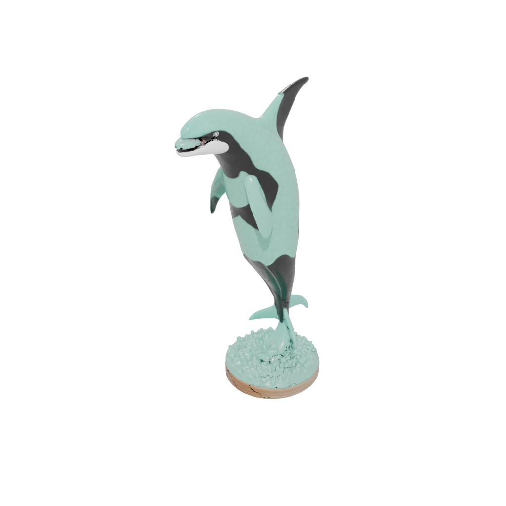 Glow Realistic Flexi Orca Whale