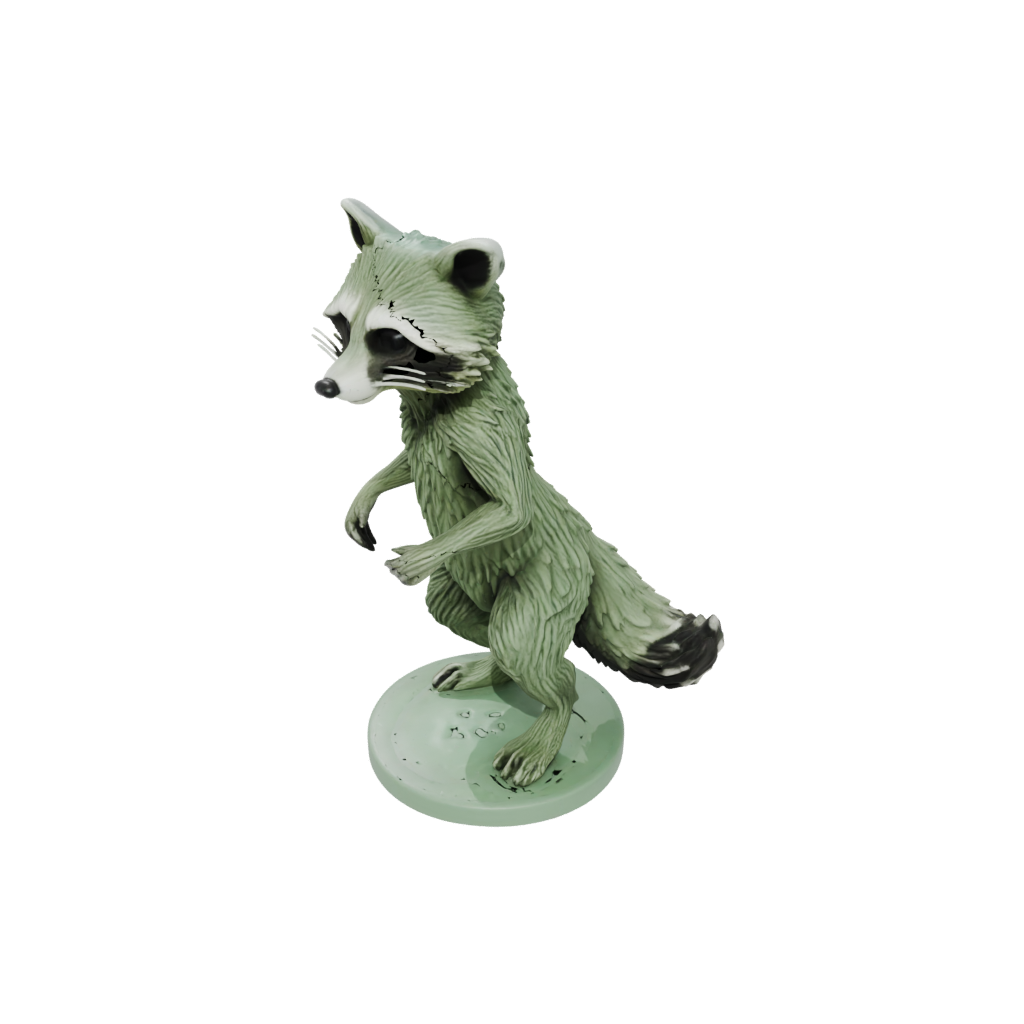 Glow Realistic Flexi Raccoon