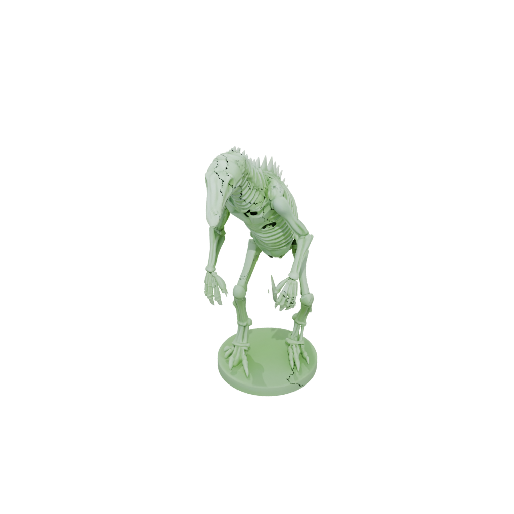 Glow Skeleton Flexi Anteater