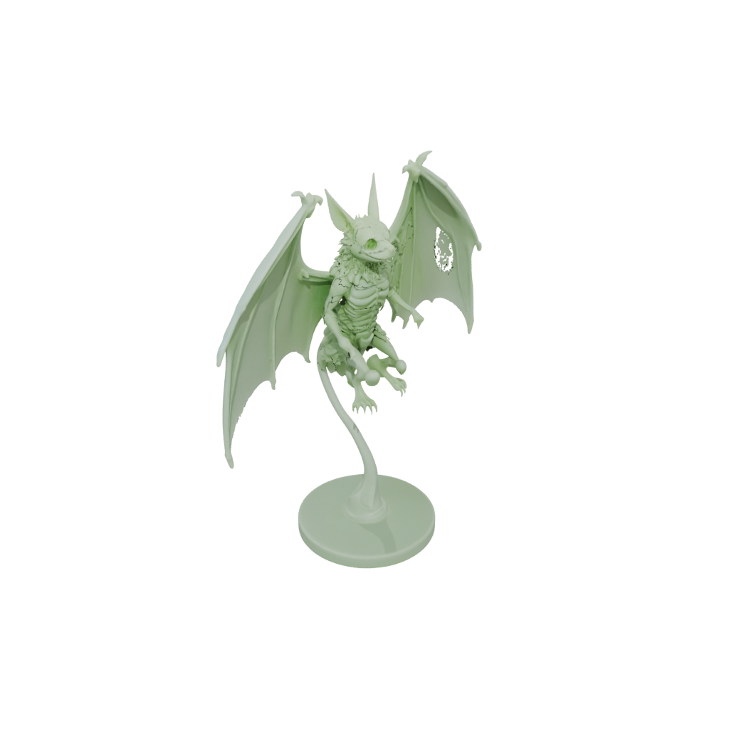 Glow Skeleton Flexi Fruit Bat