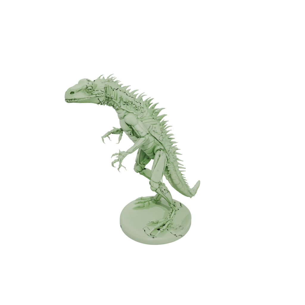 Glow Skeleton Flexi Iguana