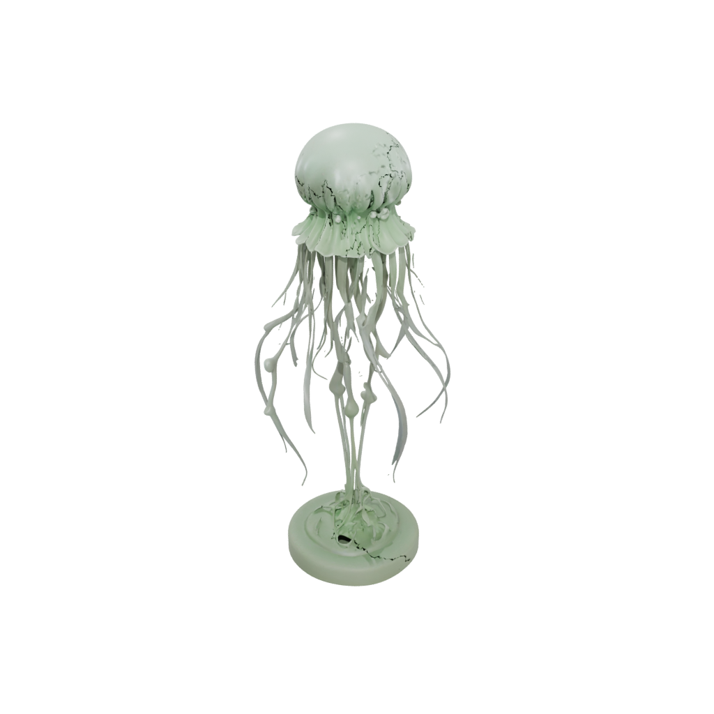 Glow Skeleton Flexi Jellyfish