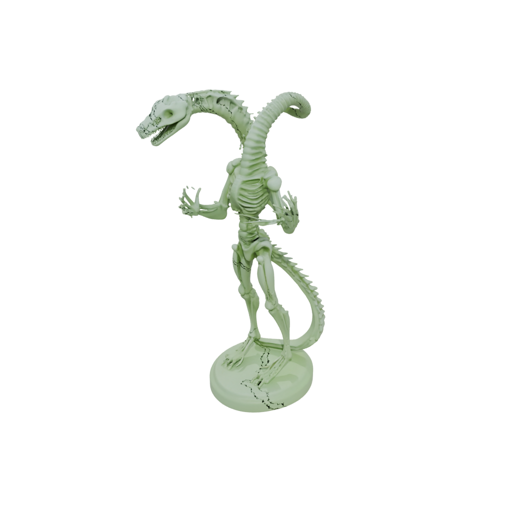 Glow Skeleton Flexi King Cobra