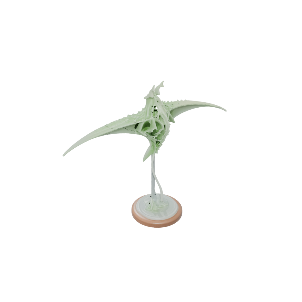 Glow Skeleton Flexi Manta Ray