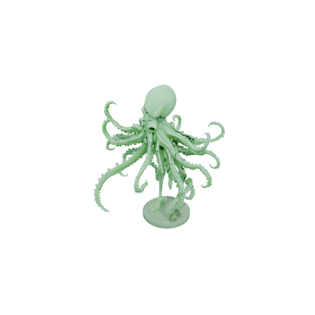 Glow Skeleton Flexi Octopus