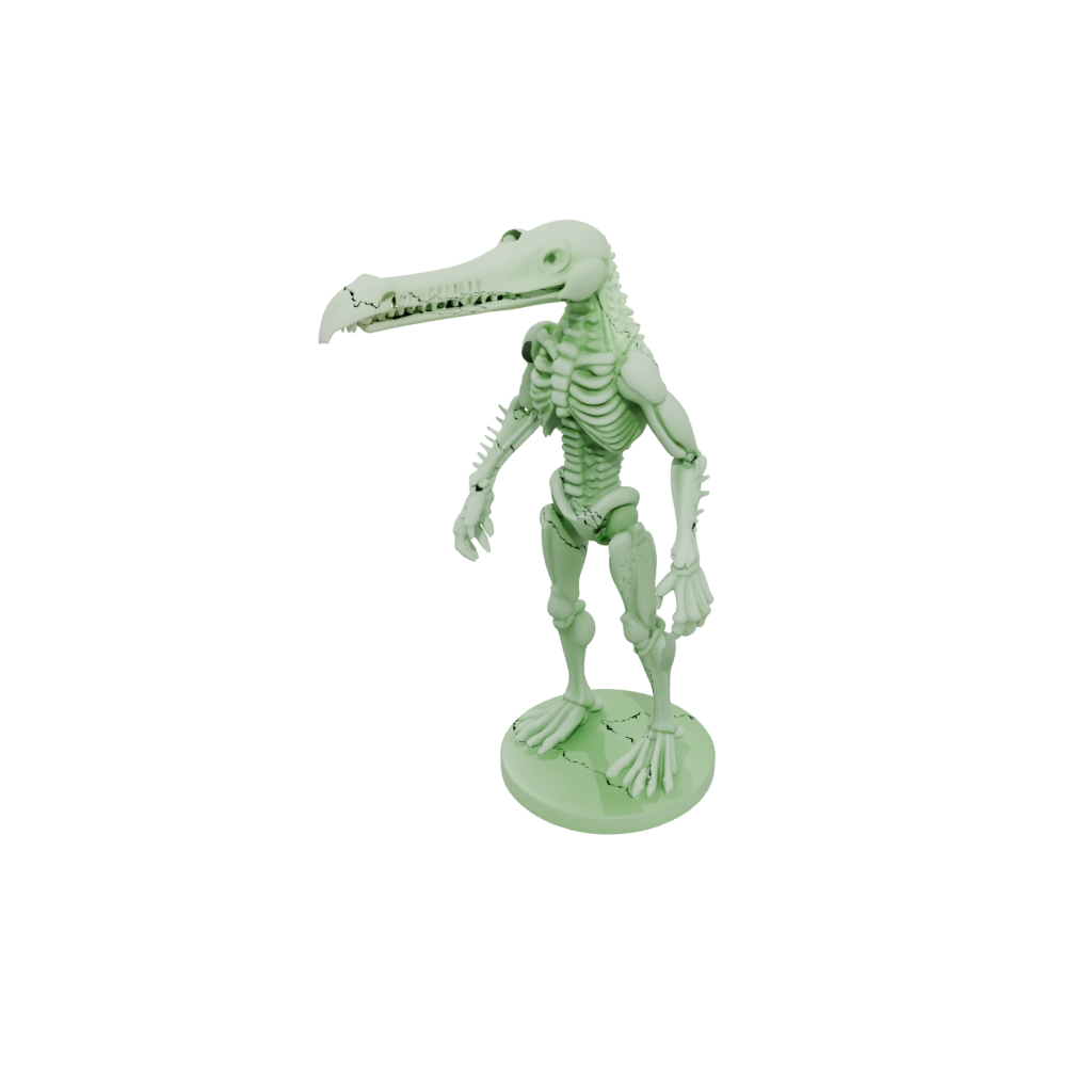 Glow Skeleton Flexi Platypus
