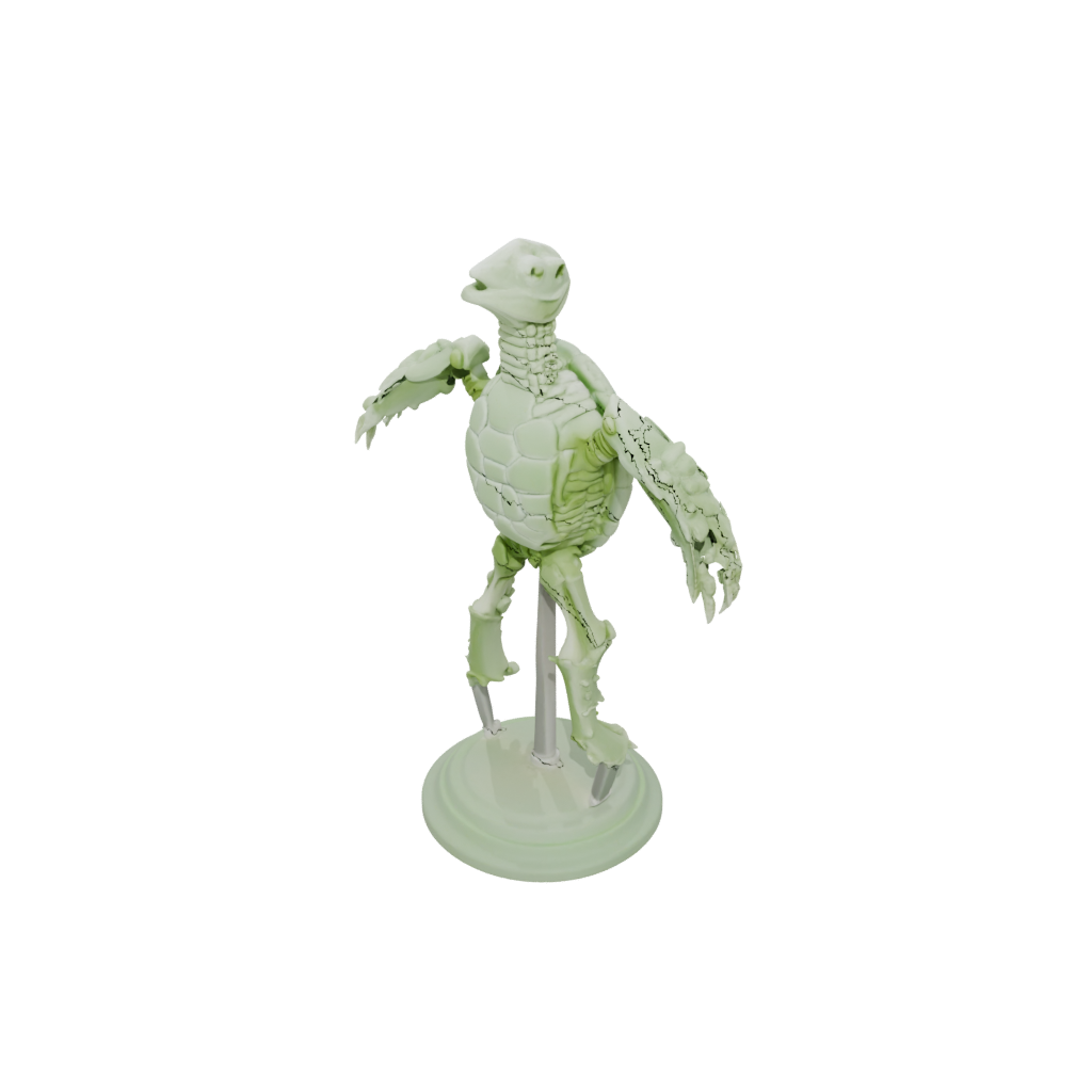 Glow Skeleton Flexi Sea Turtle
