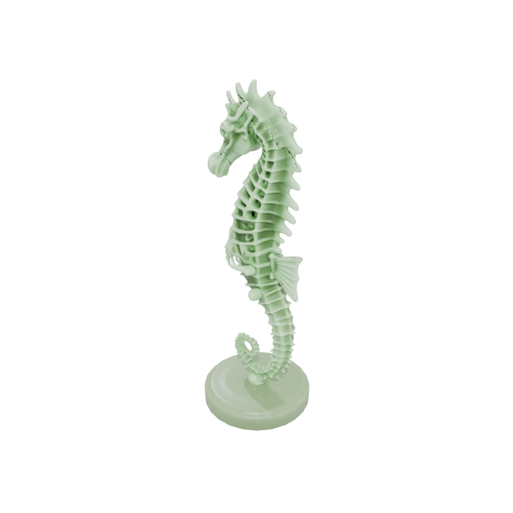 Glow Skeleton Flexi Seahorse