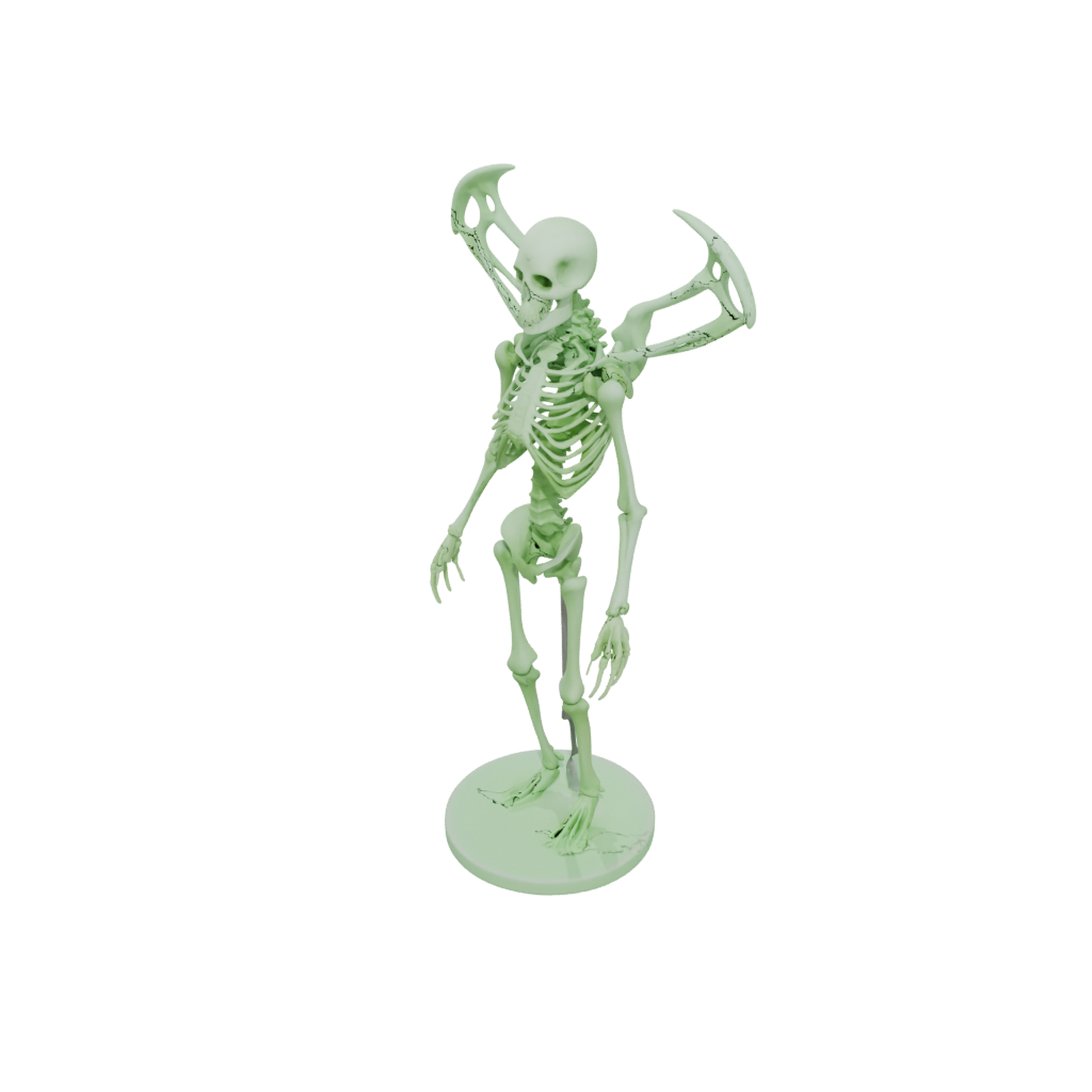 Glow Skeleton Flexi Stingray