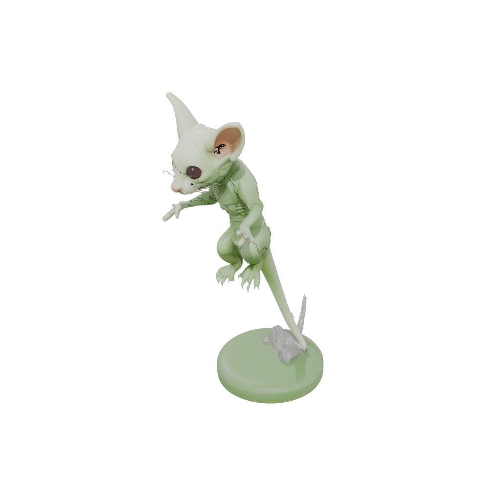 Glow Skeleton Flexi Sugar Glider