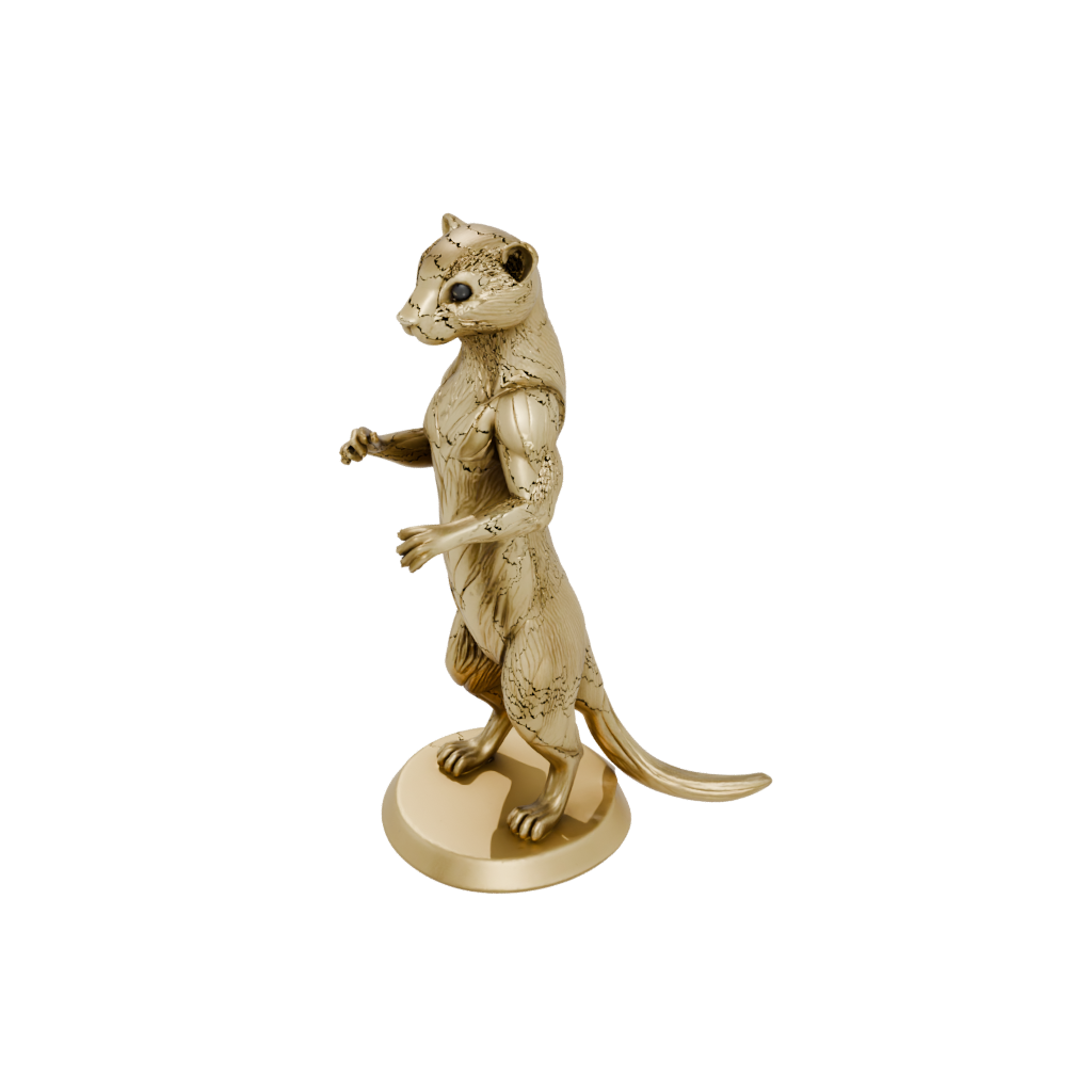 Gold Armored Flexi Ferret